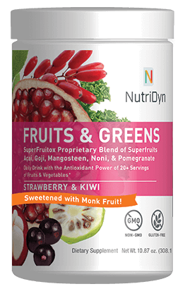 Nutridyn Fruits & Greens-Strawberry Kiwi